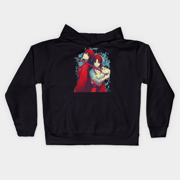 miss kaoru Kids Hoodie by DinoZard